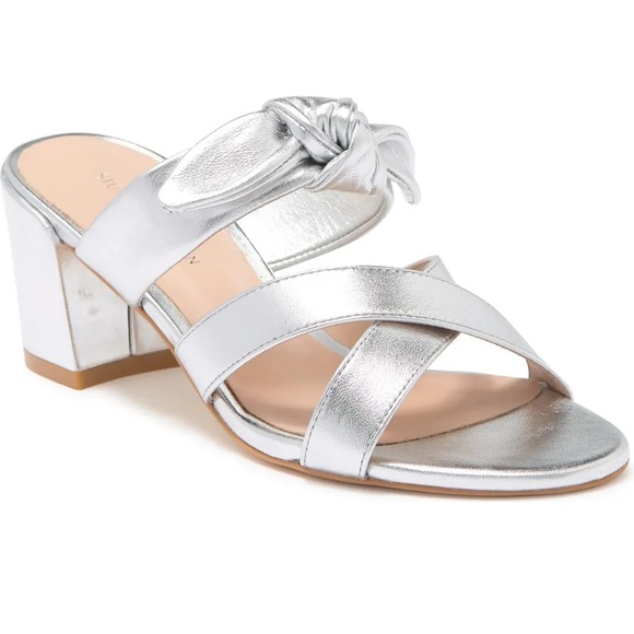 Stuart Weitzman Shoes - NIB Stuart Weitzman Metallic Leather Sandals Size 9